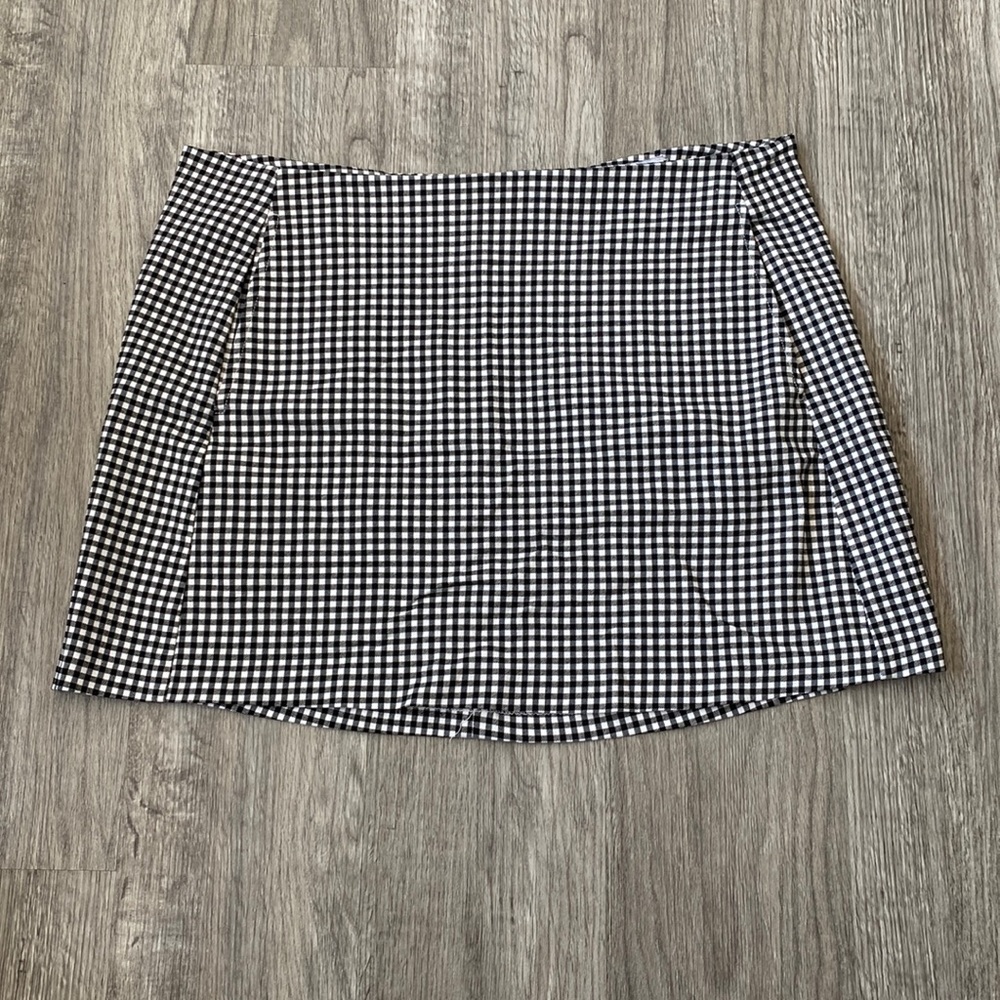 UO Checkered Mini Skirt